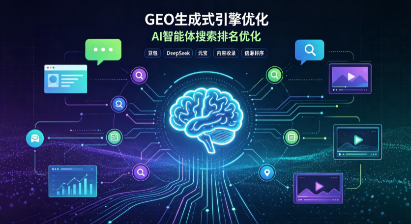 福田区GEO 浪潮来袭：生成式引擎优化崛起，创作者争抢豆包、DeepSeek、元宝智能体流量入口